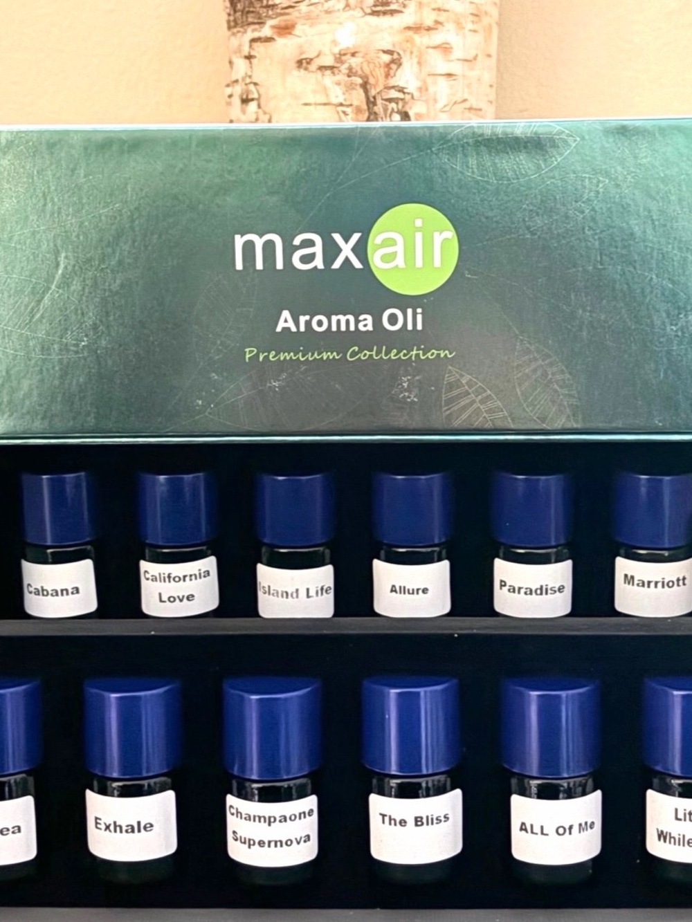 Premium Aroma Oil Sample Set 12pc Hotel Collection Diffuser Oils